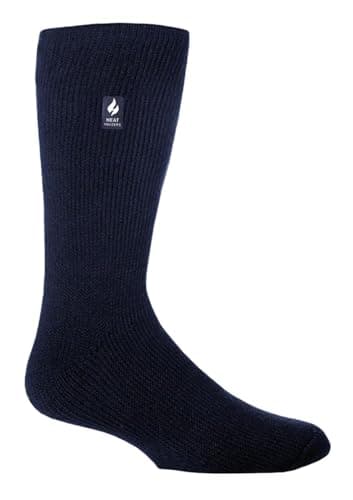 Image of HEAT HOLDERS - Mens & Womens 2.3 Tog Original Thermal Socks | 3 Sizes | Thick Warm Fluffy Insulated Socks for Winter | Ideal for Raynauds (4-8, Navy)