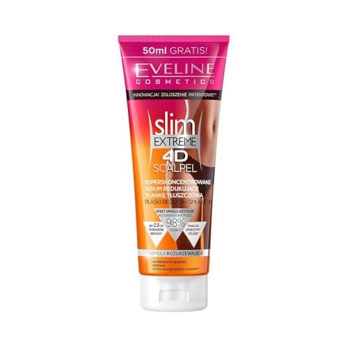 Image of Eveline Cosmetics Slim Extreme 4D Ultra-Concentrated Fat-Reducing Serum with SCALPEL SHAPE DESIGNER™ Technology - 250ml