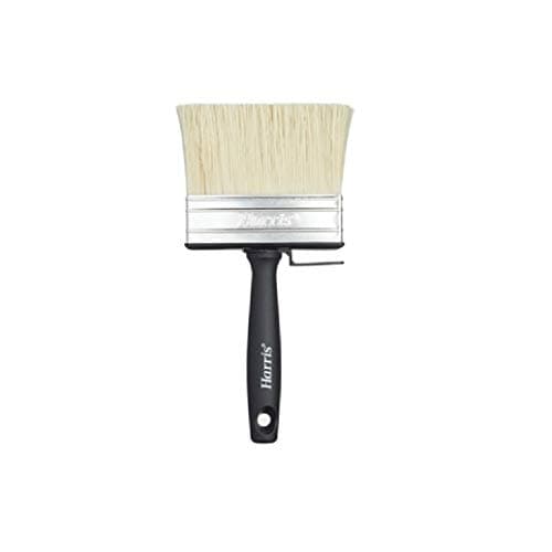 Image of Harris Essentials All-Purpose Large Flat Block Paint Brush, for Brick, Decking, Fence, PVA, Cleaning and Treating 4"