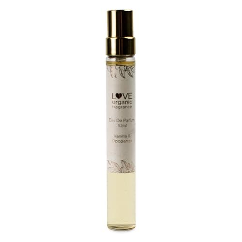 Image of Corincraft Vanilla & Opapanax Organic Eau de Parfum 10ml - Warm Sweet Natural Perfume for Women - Travel Size Handbag Fragrance - Vegan Cruelty Free - Gift