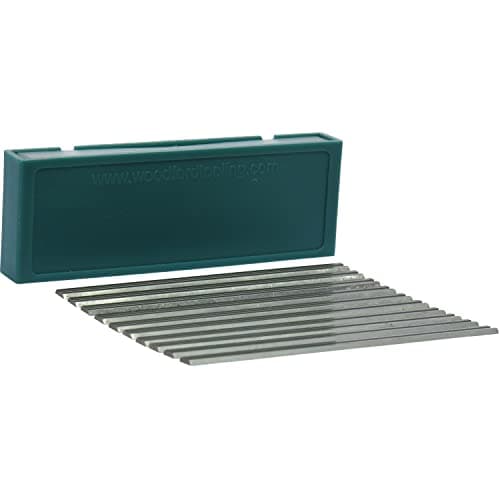 Image of 10 x 75mm Black & Decker DN750 SR600 BD750 Tungsten Carbide Planer Blades also fit Bosch 0590 1590 Trend PB28, Mafell HU75 - Box of 10 TCT Planer Blades by Xcalibur Tooling