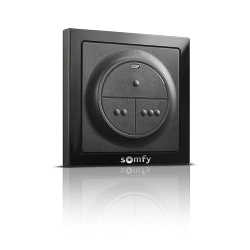 Image of Somfy 1870781 - RTS Radio Wall Switch | To Control 3 RTS Motorisations | Wireless | Waterproof