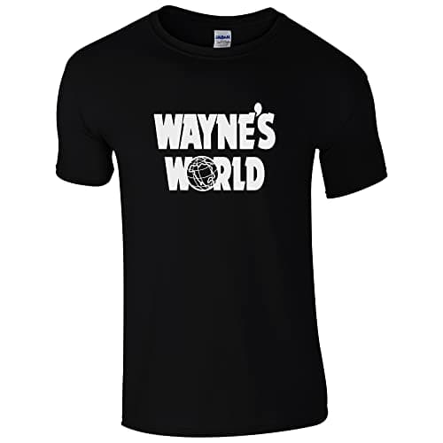 Image of Wayne's World Unisex T Shirt (Large) Black
