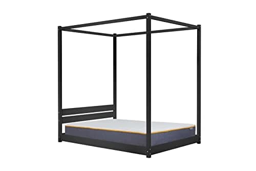 Image of Darwin Four Poster King Bed Black