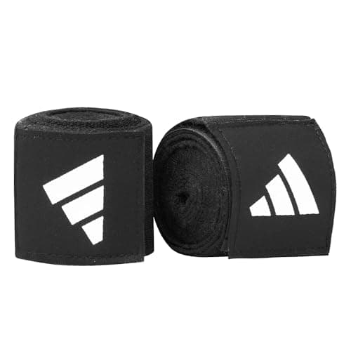 Image of adidas Unisex's Hand Wraps, Black, 255 cm