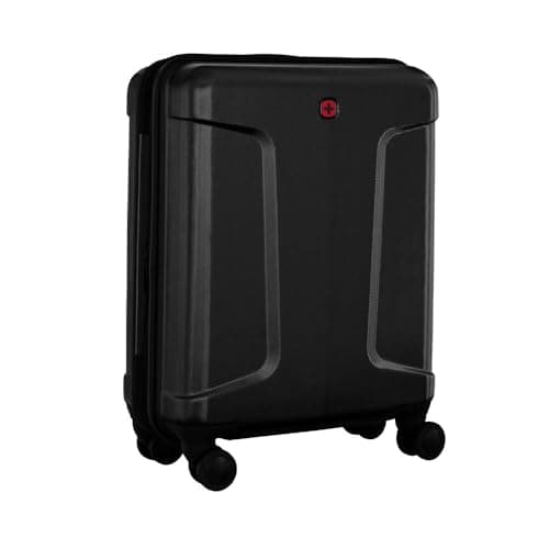 Image of WENGER Legacy Carry-On Hardside Case, Hand Luggage, Trolley, 39 (44) l, Women Men, Business Travel Holiday, Black, 610865