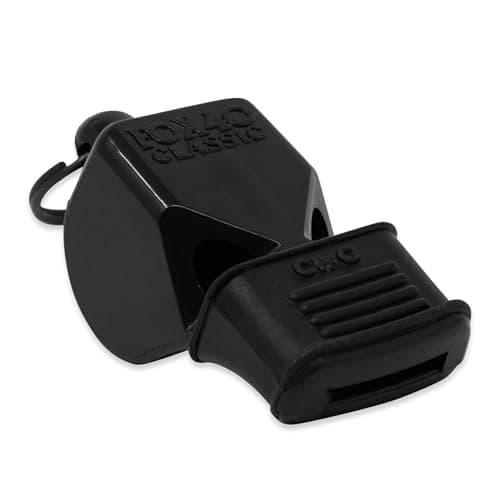 Image of Fox 40 Classic Black Football Referee Whistle