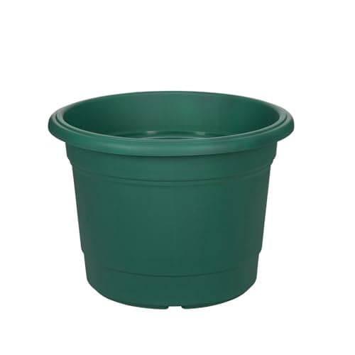 Image of Whitefurze G01R40 40cm Milano Round Planter - Forest Green