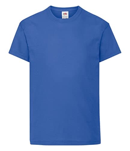 Image of Fruit of the Loom Kids Original T Shirt - 21 Colours / Age 3-1 - Royal Blue - 56