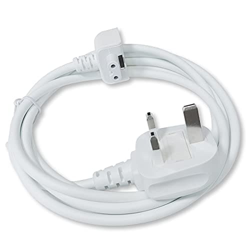 Image of Rhinenet Power Adapter Extension Cable UK Version for Apple iPad MacBook Pro 13" 15" 17" A1278 A1286 A1297 Air 11" 13" A1370 A1465 A1369 A1466 Mini Retina 12" Laptop Wall Cord Wire Line Charger 6 feet