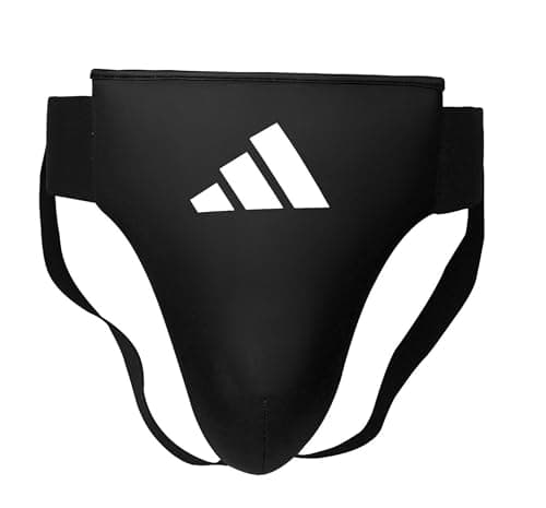 Image of adidas Men’s Groin Guard - Medium - Martial Arts Groin Protectors, Elasticated Material with Reinforced Cup, Suitable for MMA, Boxing, Muay Thai, Kickboxing, Karate, and Other Contact Sports