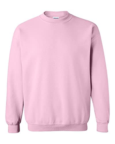 Image of Gildan Adult Crew Neck Sweatshirt Light Pink L