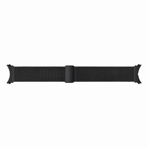 Image of SAMSUNG Milanese Band Small Stainless Steel Smartwatch Strap for Galaxy Watch4 40 mm, Watch5 40 mm, Watch6 40 mm, Black