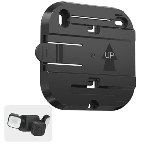 Image of Wall Bracket for Blink Outdoor 4 Floodlight Camera/Blink Outdoor 3 Floodlight Camera,Perfectly Replacing The Original Wall Plate, Fearless of Wind and Rain, Suitable for Outdoor use