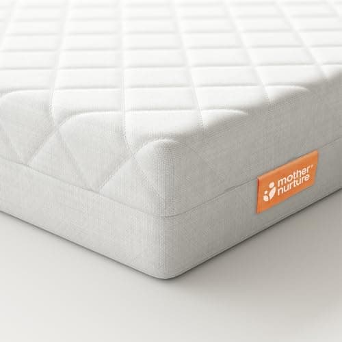 Image of MOTHER NURTURE Classic Pocket Spring Cot Mattress 120 x 60 x 10cm, White