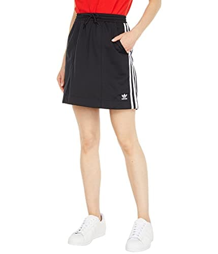 Image of Adidas Originals Women's Adicolor Classics Tricot Skirt, Black, XS