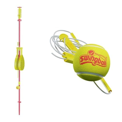 Image of Swingball Early Fun All Surface with additional ball and tether - Tangle Free Spinner Top, Foam Ball. Outdoor Activities, Traditional Pole In The Ground