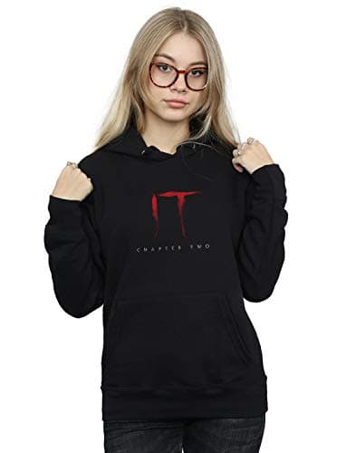 Image of Absolute Cult It Chapter 2 Women's Movie Logo Hoodie Black Medium