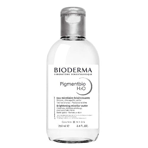 Image of Bioderma Pigmentbio H2O Micellar Water - Anti-Dark Spot Brightening Cleanser Formulated for Skin with Hyperpigmentation, Gentle Make Up Remover, 250ml