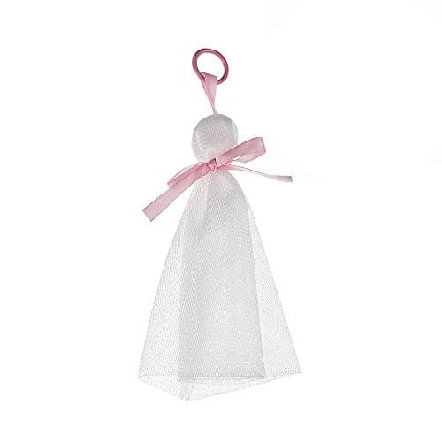 Image of 1 Pcs Foaming Net Bag Mesh Soap Bubble Foaming Pouch Suitable For Shower Bath Soap Cream Shower Gel Shampoo WhiteNice Design