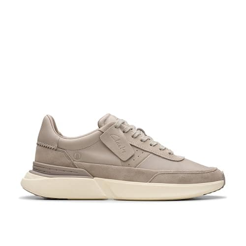 Image of Clarks Craft Pace Mens Grey Leather, 10