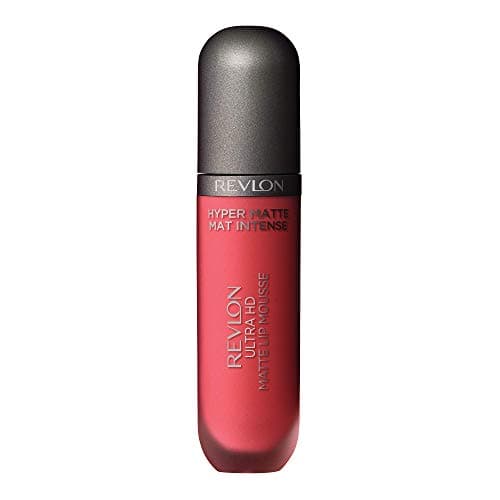 Image of Revlon Ultra HD Lip Mousse Hyper Matte, Longwearing Creamy Liquid Lipstick in Pink, Sunset (810)