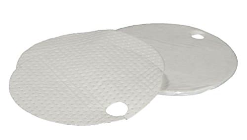 Image of Pack of 5 Oil and Fuel Only Absorbent Drum Topper - Custom-Fit Spill Containment Solution