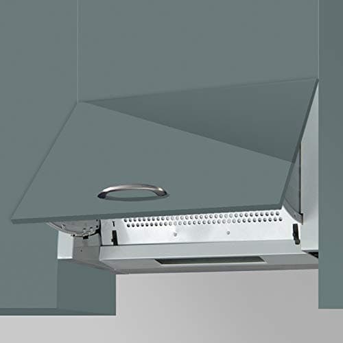 Image of SIA INT60SS 60cm Silver Integrated Built In Cooker Hood Kitchen Extractor Fan