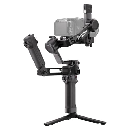 Image of DJI RS 5 Combo, Gimbal Stabilizer for Camera Canon/Sony/Panasonic/Nikon/Fujifilm, Intelligent Tracking, Electronic Briefcase Handle, Fine-Tuning Knobs, New Z-Axis Indicator