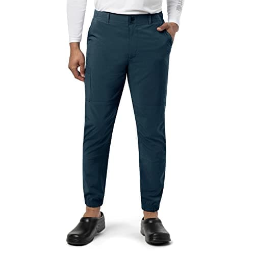 Image of Carhartt Men's Micro Ripstop Cargo Jogger Pant, Navy, S Tall