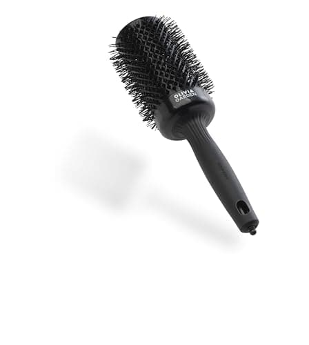 Image of Olivia Garden Expert Blowout Shine – Black - 55 - Ceramic Coated Round Brush for Smooth Blowout, Frizz-Free Hair & Radiant Shine