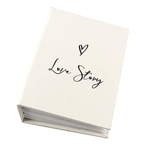 Image of Love Story Photo Album With Sleeves 100 x 6x4 Capacity