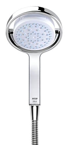 Image of Mira Showers 2.1688.001 360 m shower head - white/chrome (1 piece)