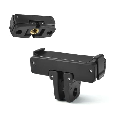 Image of JOYSOG Action 4 Camera Magnetic Adapter Mount for DJI Action 4/Action 3/Action 2 Quick Release Adapter with Connection Adapter Extension Base Accessories
