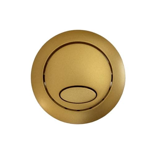 Image of Fluidmaster Dual Flush Push Button for Cable Operated Cistern & PRO550 Brushed Brass