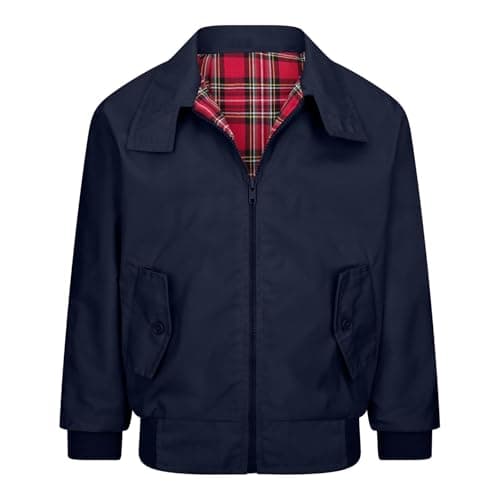 Image of WALKER AND HAWKES - Kids' Classic Harrington Jacket - Navy - 22