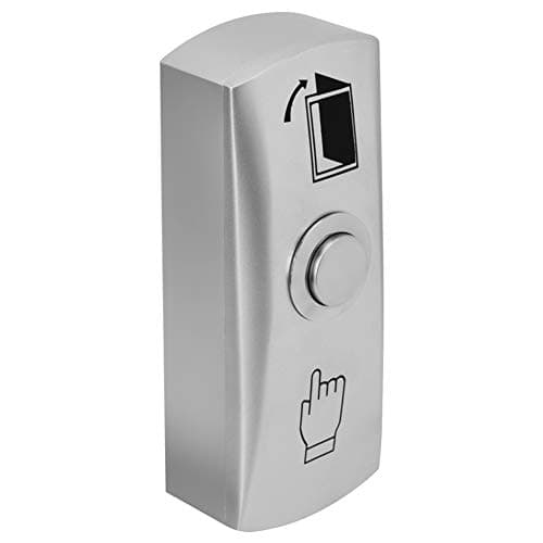 Image of Push Release Door Switch, Acrylic Sheet PC Flame Retardant Push Button Switch Door Release Button Switch Easy Installation for Doors, Exits, Gates, Automatic Control