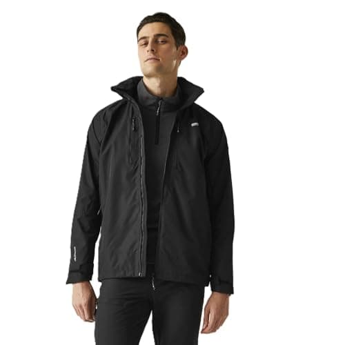 Image of Regatta Mens Calderdale VI Waterproof Jacket Breathable Lightweight Walking Coat