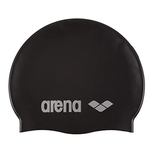 Image of Arena Unisex SWIM CLASSIC SILICONE CAP SENIOR - BLACK/SILVER, Copper Cabana