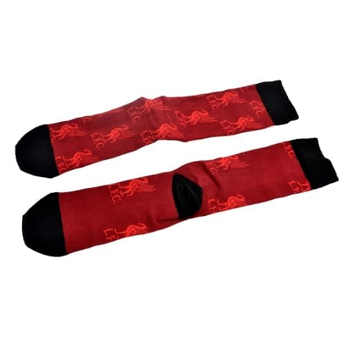 Image of Liverpool FC Brand Tights Liverpool All Over Print Socks 4 to 6