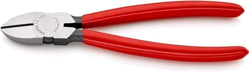 Image of KNIPEX Diagonal Cutter with Plastic Coating 180 mm, 70 01 180