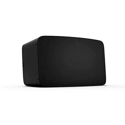 Image of Sonos Five | HiFi Speaker with WiFi, 3.5 mm Line In, Support for Hi-Res Audio Streaming - Black