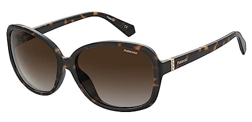 Image of Polaroid PLD 4098/S 086 HAVANA, 58, ROUND/OVAL, Polarized