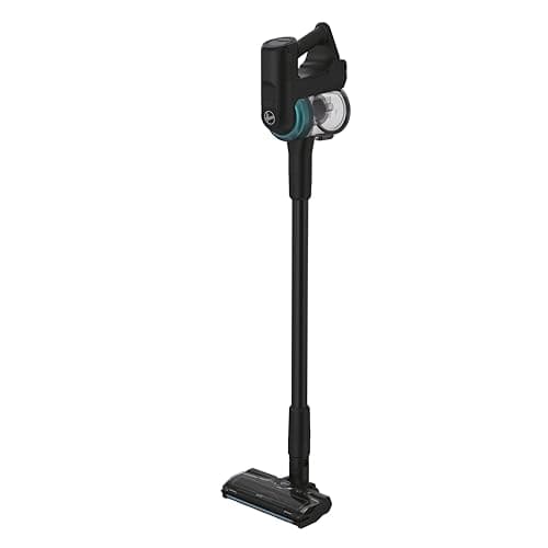 Image of Hoover HF4 Pet Cordless Stick Vacuum Cleaner - with Anti Twist Bar to Prevent Hair Wrap, Flexible Steering, 30 mins run-time, Lightweight, LED Lights, Pet Tool, Black & Green [HF410P]
