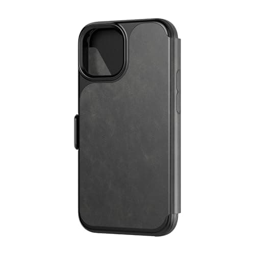 Image of tech21 Evo Wallet for iPhone 13 Mini – Wallet Phone Case with Space for Two Bank Cards and 12ft Multi-Drop Protection Black