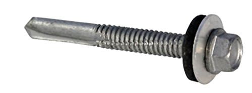 Image of TechFast Heavy Duty Sheet to Steel Roofing Screws | 5.5 x 80mm | Elementech | Bag 50