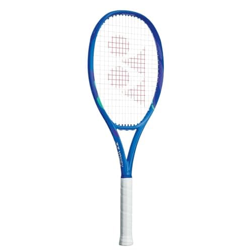 Image of YONEX EZONE SL Blast Blue Tennis Racquet - Superlightweight Recreational Pre-Strung All-Graphite Racket for Junior Players, Grip: 1