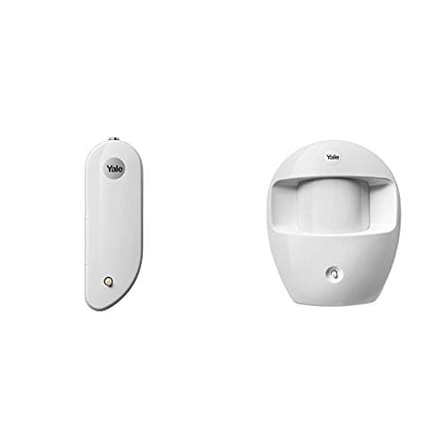 Image of Yale Easy Fit Alarm Door/Window Contact & Accessory Pet PIR Motion Detectors, White, DIY Friendly, Motion Activated, Pet Friendly for SR & EF Alarms
