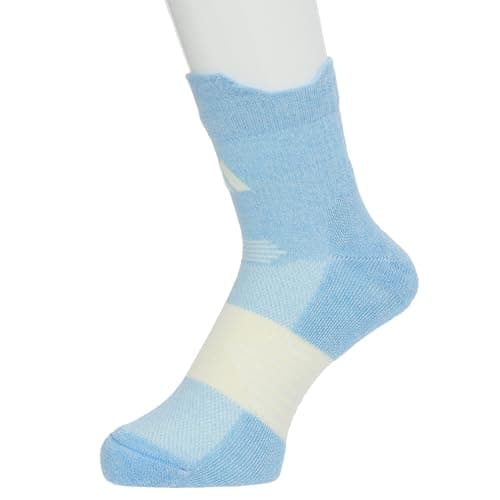 Image of adidas Unisex Kids Running x Supernova Socks 1 Pair, Blue Burst/Ivory, 7-8 Years