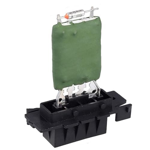 Image of Car Heater Blower Motor Fan Resistors, Compatible with Vauxhall Corsa D E Adam, Fiat Grande Punto, Doblo, Ducato, Fiorino, Qubo, Peugeot Bipper, Boxer, Citroen Nemo Relay, 13248240 77364061